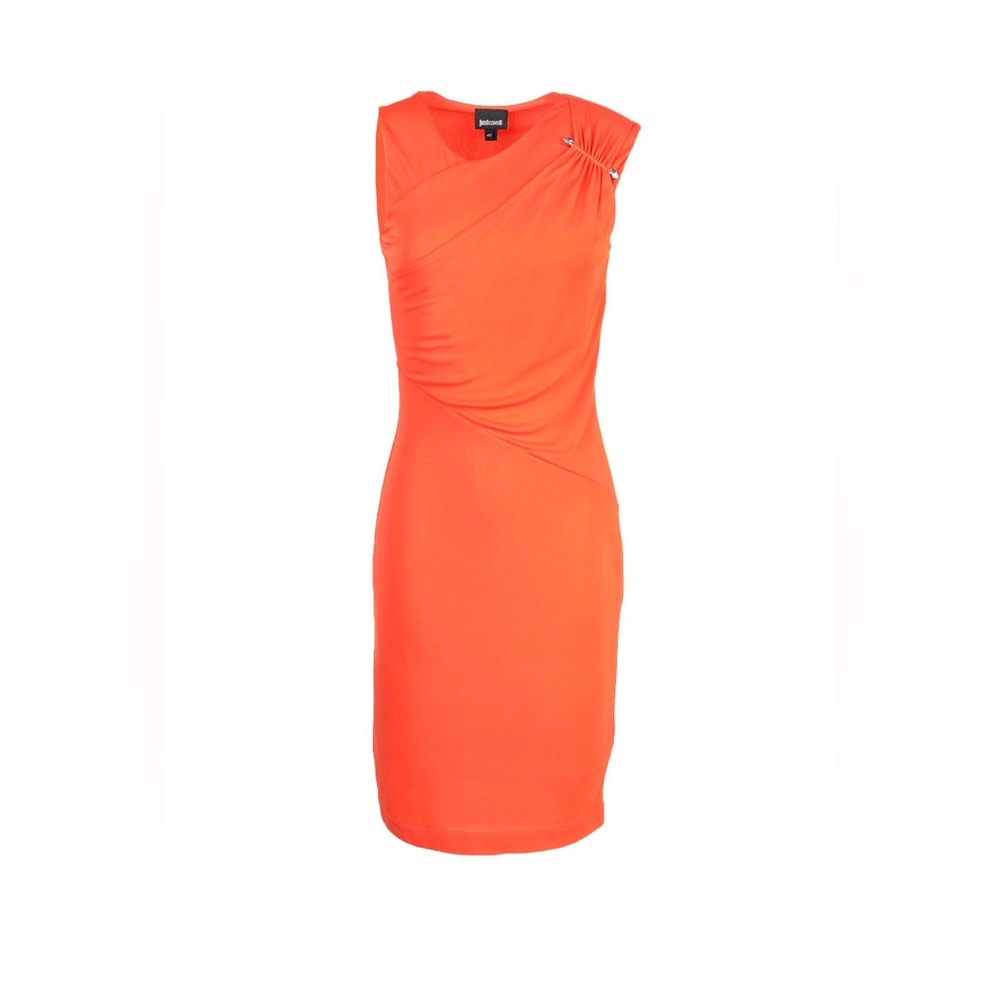 Just Cavalli Orange Dress